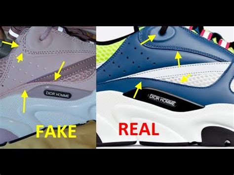 real vs fake dior b22|dior b22 shoes fake.